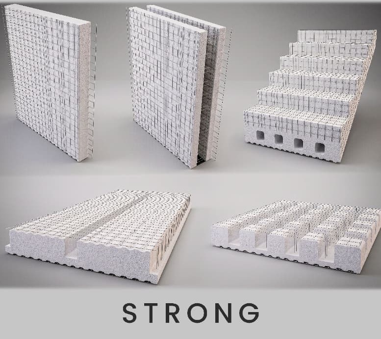 Illyricum Tech wall, floor and stair panel elements
